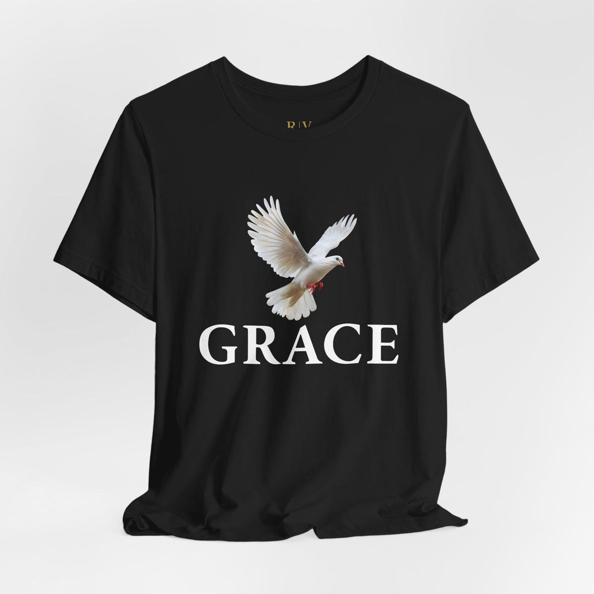 GRACE Dove Graphic T-Shirt | Unisex Christian Tee