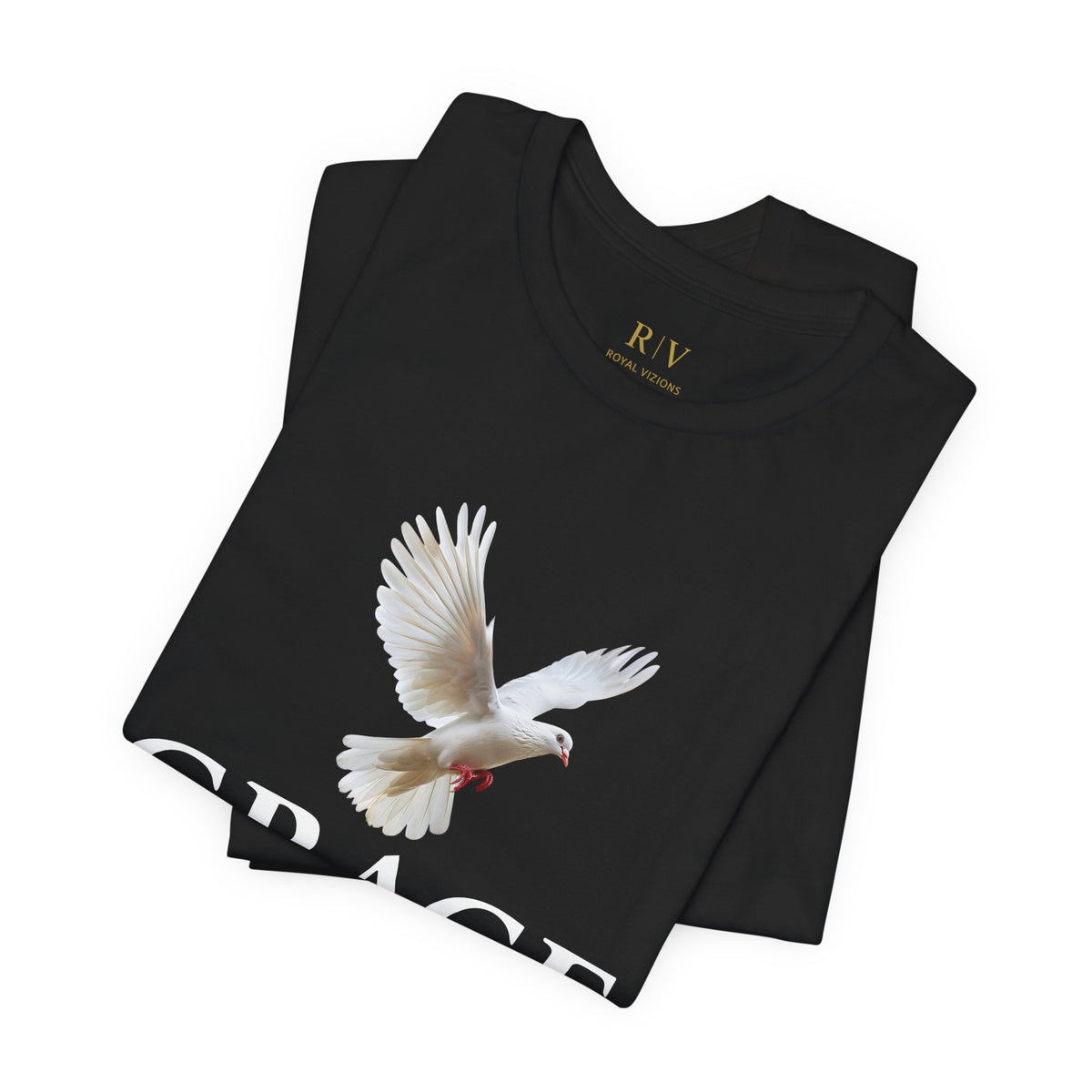 GRACE Dove Graphic T-Shirt | Unisex Christian Tee