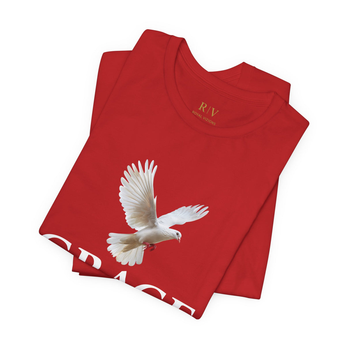 GRACE Dove Graphic T-Shirt | Unisex Christian Tee