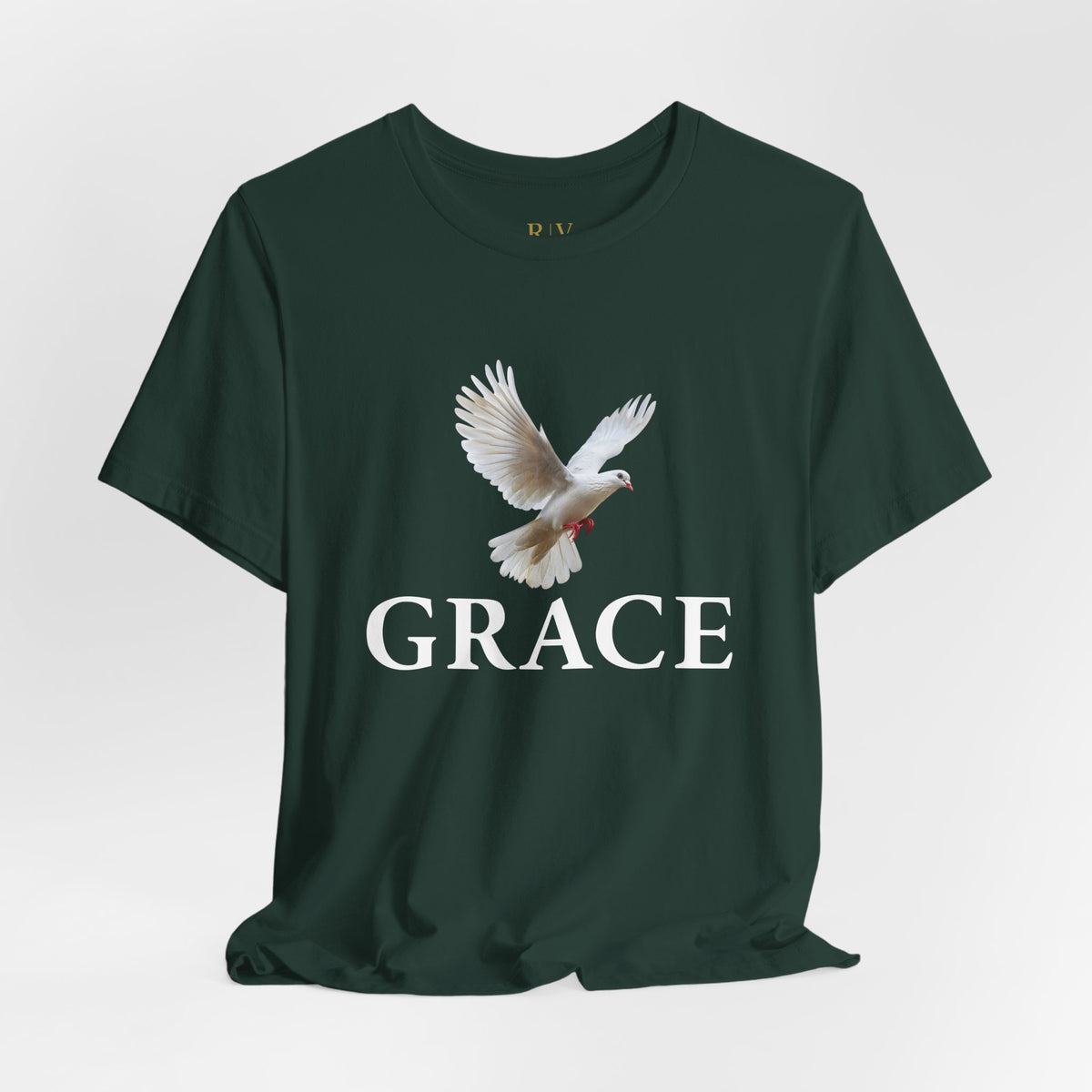 GRACE Dove Graphic T-Shirt | Unisex Christian Tee