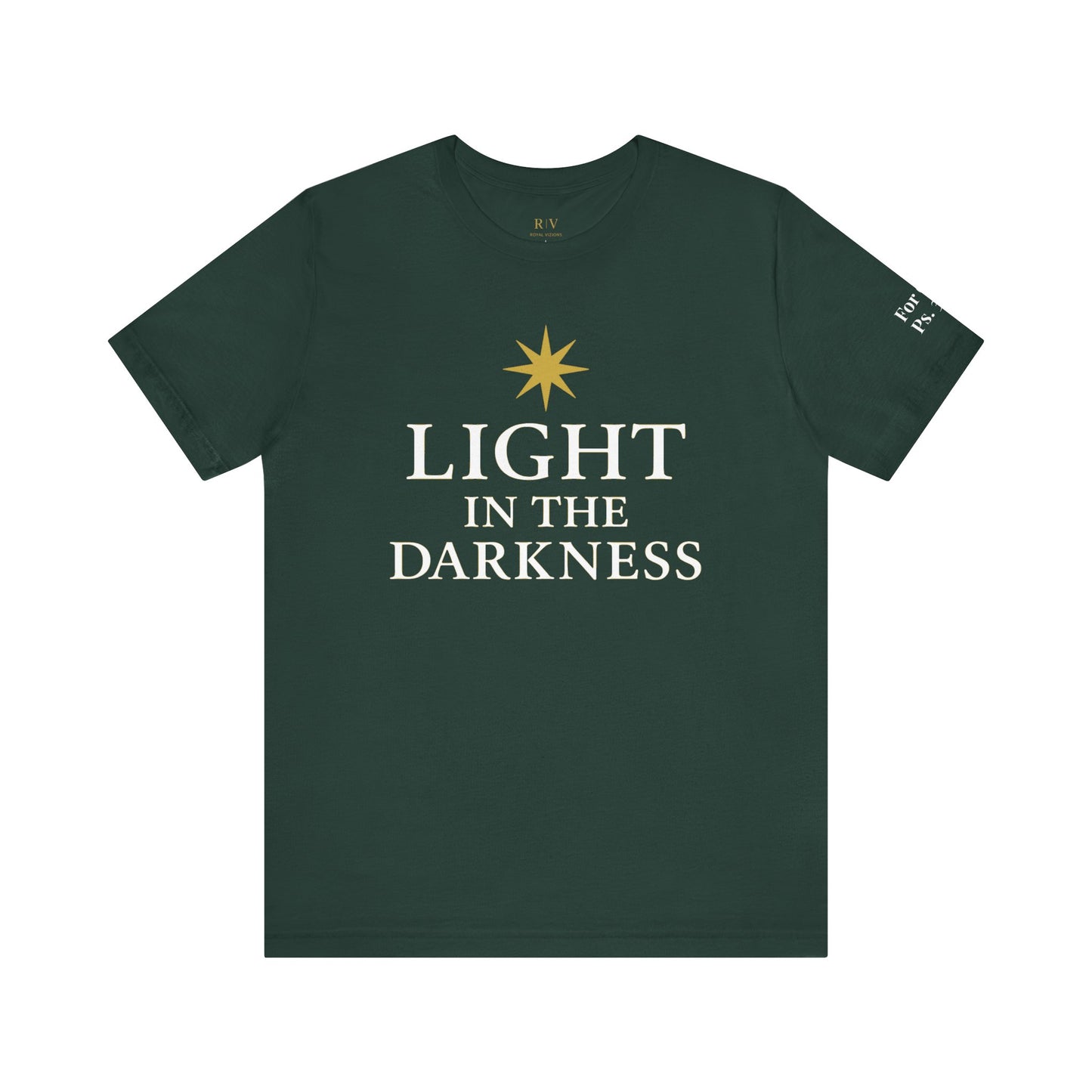 Light in the Darkness – Limited Edition Christmas Tee | Royal Vizions