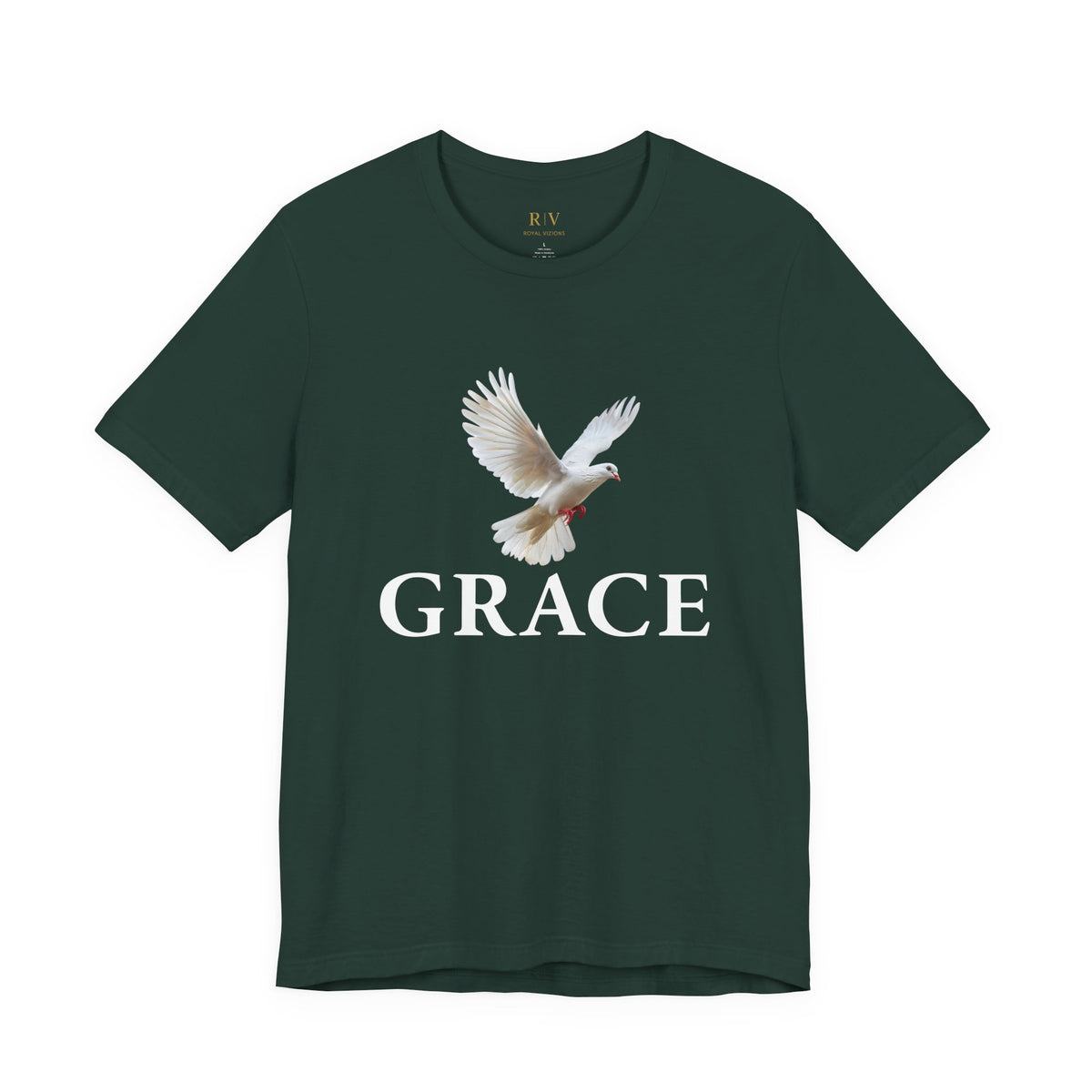 GRACE Dove Graphic T-Shirt | Unisex Christian Tee