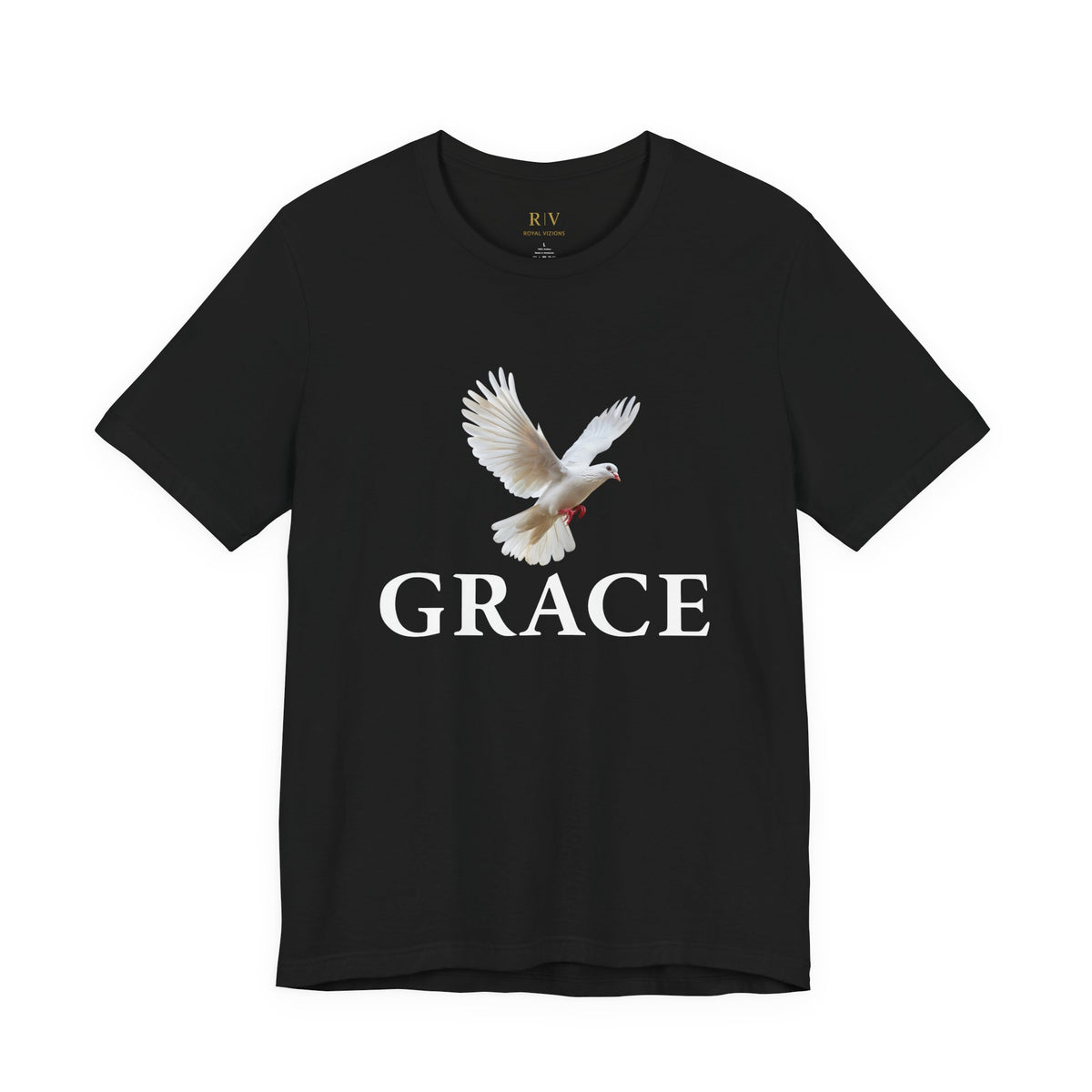 GRACE Dove Graphic T-Shirt | Unisex Christian Tee