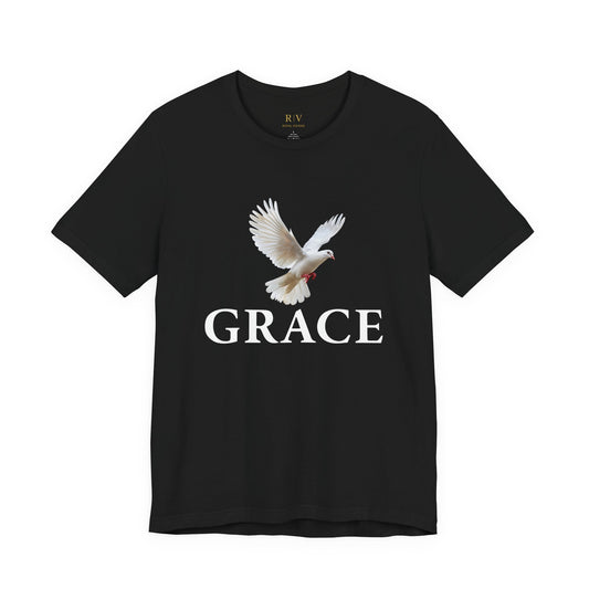 GRACE Dove Graphic T-Shirt | Unisex Christian Tee