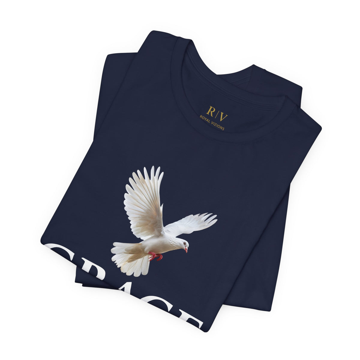GRACE Dove Graphic T-Shirt | Unisex Christian Tee