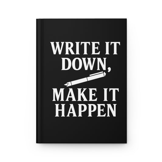 ✍🏽 Write It Down, Make It Happen Journal