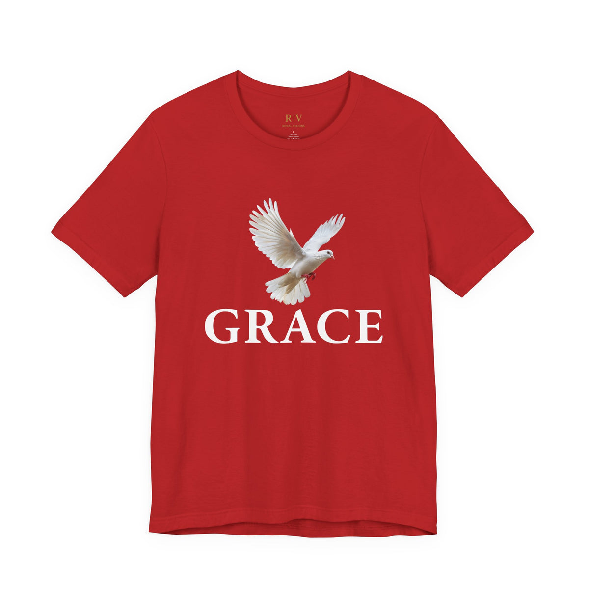GRACE Dove Graphic T-Shirt | Unisex Christian Tee